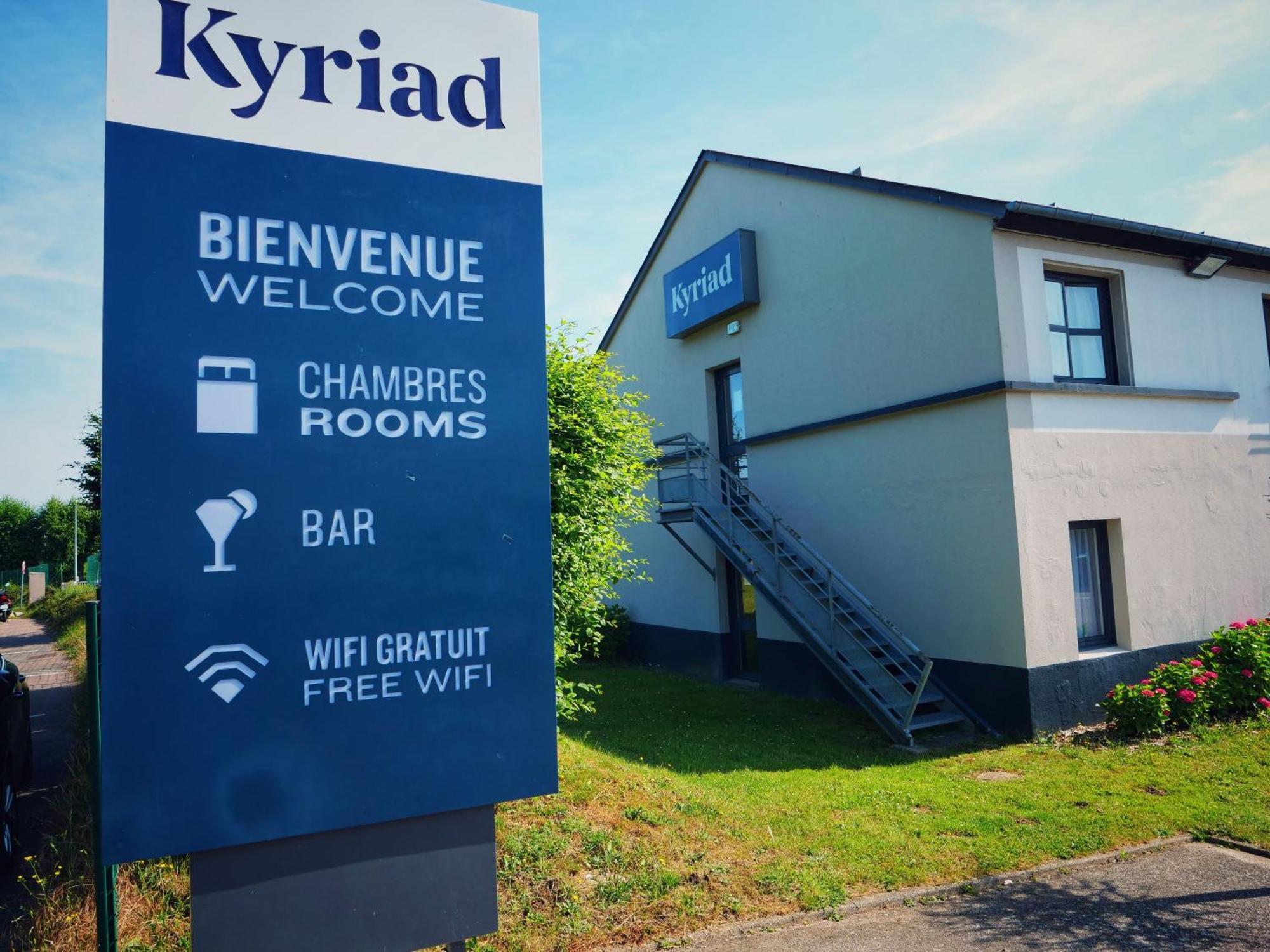 Hotel Kyriad Dieppe Saint-Aubin-sur-Scie Zewnętrze zdjęcie